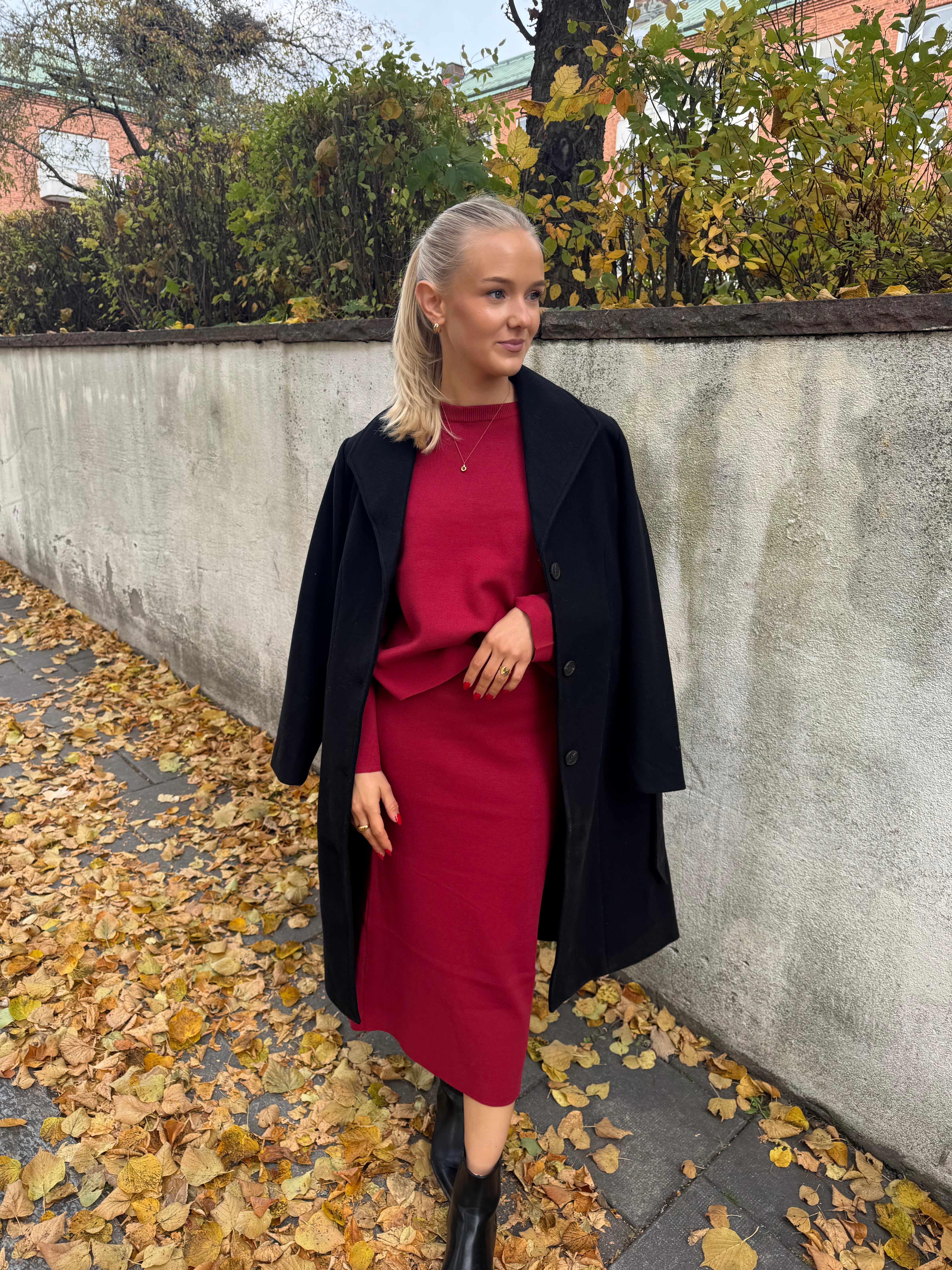 OBJREYNARD Pullover - Karanda Red